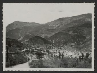 Vue générale sur Châtillon-en-Diois