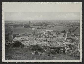 Vue générale de Donzère