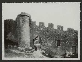 Ruines du château féodal de Hauterives