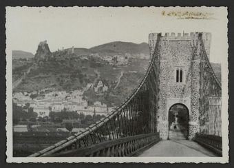 Pont suspendu de Rochemaure