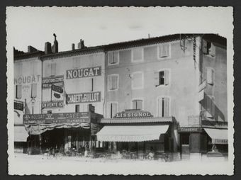 Magasin de nougat à Montélimar