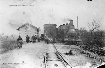 Charpey (Drôme) - La Gare