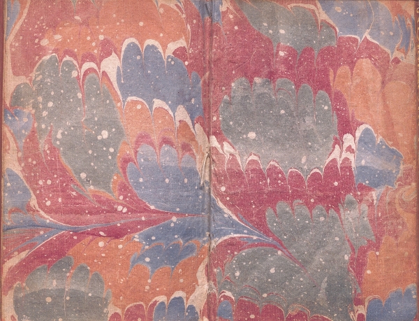 Motif feuille de chêne : Pierre de Belloy, Moyens d'abus, entreprises et nullitez du rescrit et bulle du Pape Sixte…, A Ambrun, P. Chaubert, 1586 (cote : C4581)