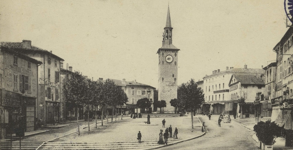 La tour Jacquemart à </br>Romans-sur-Isère