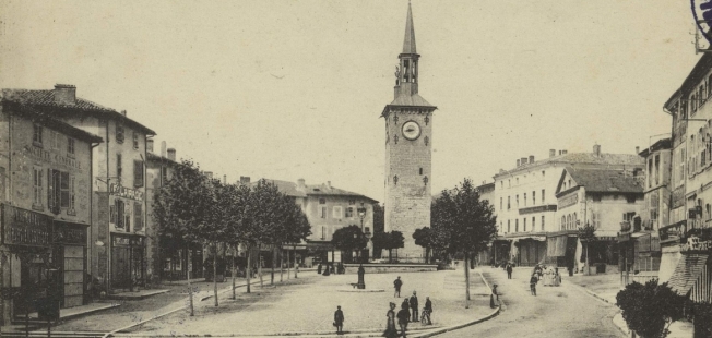 La tour Jacquemart à </br>Romans-sur-Isère