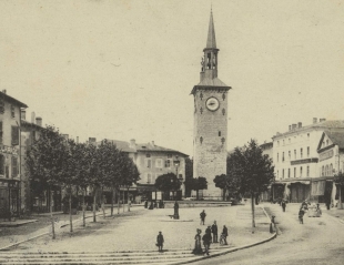 La tour Jacquemart à </br>Romans-sur-Isère